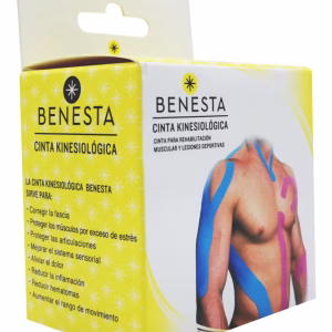 CINTA KINESIOLÓGICA COLORES: AZUL, ROJO, NEGRO, BEIGE, ROSA. - SPI-VNM