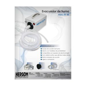Evacuador de humo quirúrgico MicroGyn EV-50