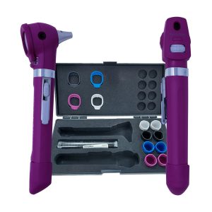 Estuche de diagnóstico Welch Allyn Pocket LED 6 lúmenes púrpura · 92880PUR