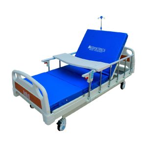 Cama eléctrica Medimetrics SPC2003 de tres funciones con colchón y mesa