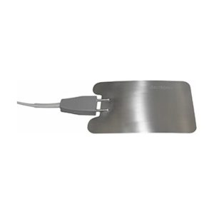 Placa neutra Deltronix PN01 de acero inoxidable sin cable
