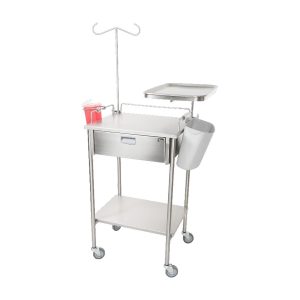 Mesa Pasteur Integra inoxidable con cajón MSPIIC