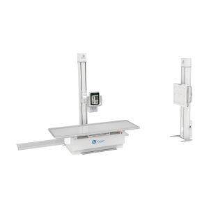 Sistema de radiografía digital Schlägen SLA-100 con mesa elevable