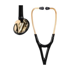 Estetoscopio Littmann Master Cardiology 2175, negro, acabado latón