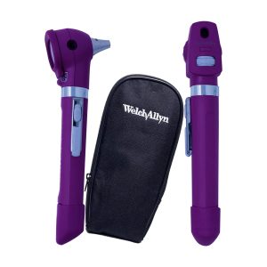 Estuche de diagnóstico Welch Allyn Pocket LED 3 lúmenes púrpura · 92871PUR