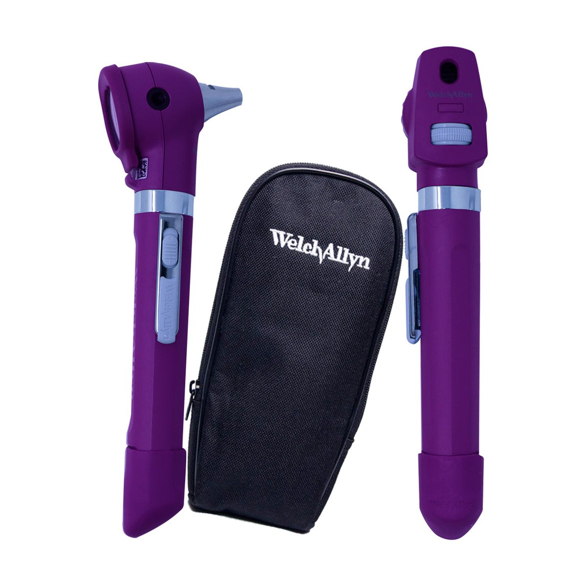 Estuche de diagnóstico Welch Allyn Pocket LED 3 lúmenes púrpura · 92871PUR