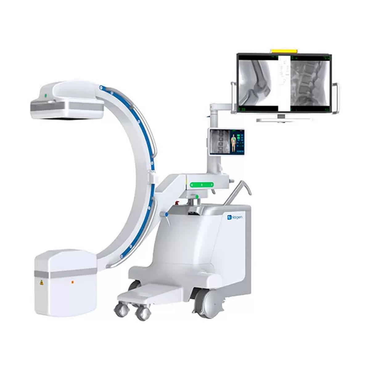 Arco en C integrado Schlägen SLA-90 con detector dinámico
