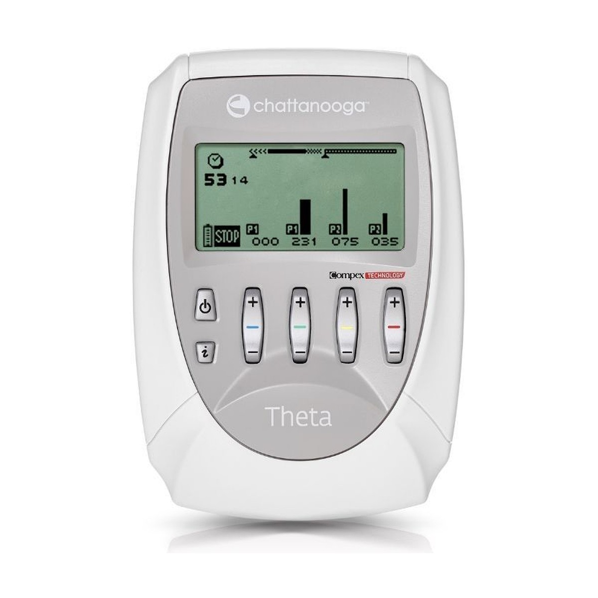Electroestimulador Chattanooga Theta de cuatro canales