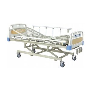 Cama hospitalaria manual de tres manivelas Handy C3031-2, base de rejilla