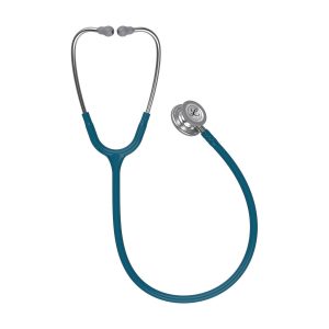 Estetoscopio Littmann Classic III 5623, azul Caribe, acabado plateado