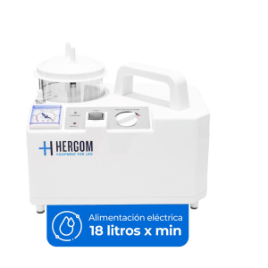 Aspirador portátil Hergom 7E-A de 18 L/min