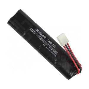 Batería de litio M&B para desfibrilador AED7000, 12 V y 2.8 Ah