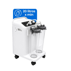 Aspirador eléctrico de secreciones Hergom 7A-23A de 20 L/min