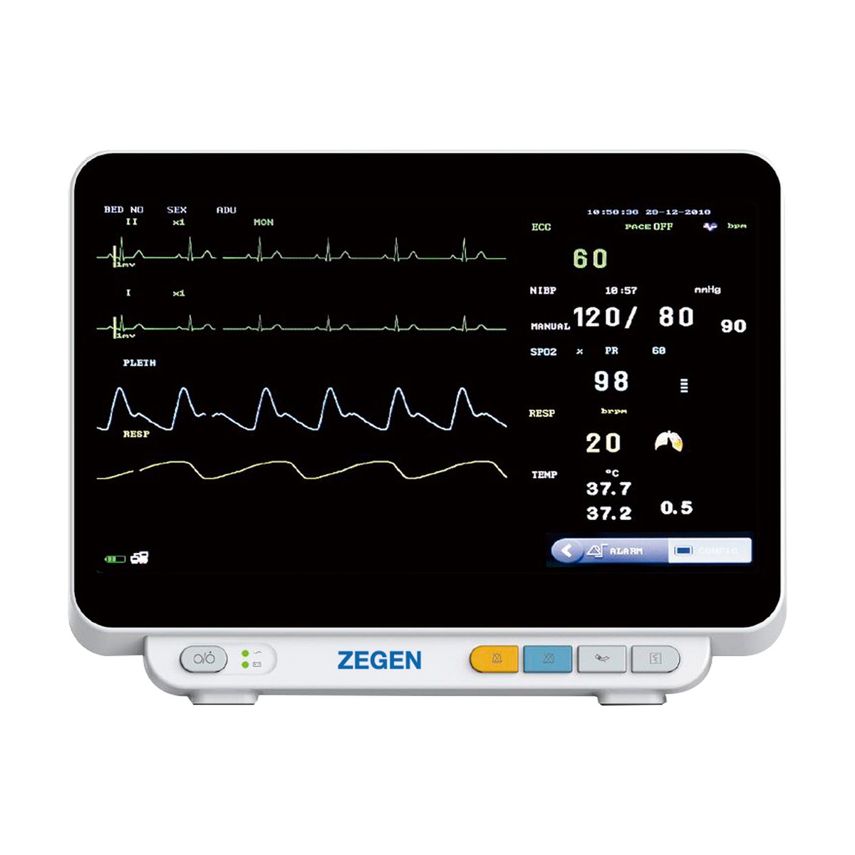 Monitor de signos vitales ZGN-9D | Zegen