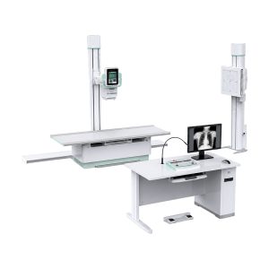 Sistema de radiografía digital y fluoroscopia Schlägen SLA-300 con mesa elevable