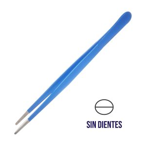 Pinza de disección Hergom 130-105 de 20 cm sin dientes