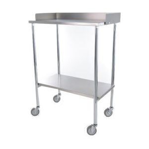 Mesa Pasteur Mega Plus, estructura cromada MSPMC