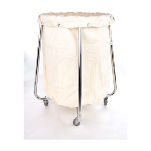 Carro tánico HM3 para ropa sucia cromado CRRPSU-CR