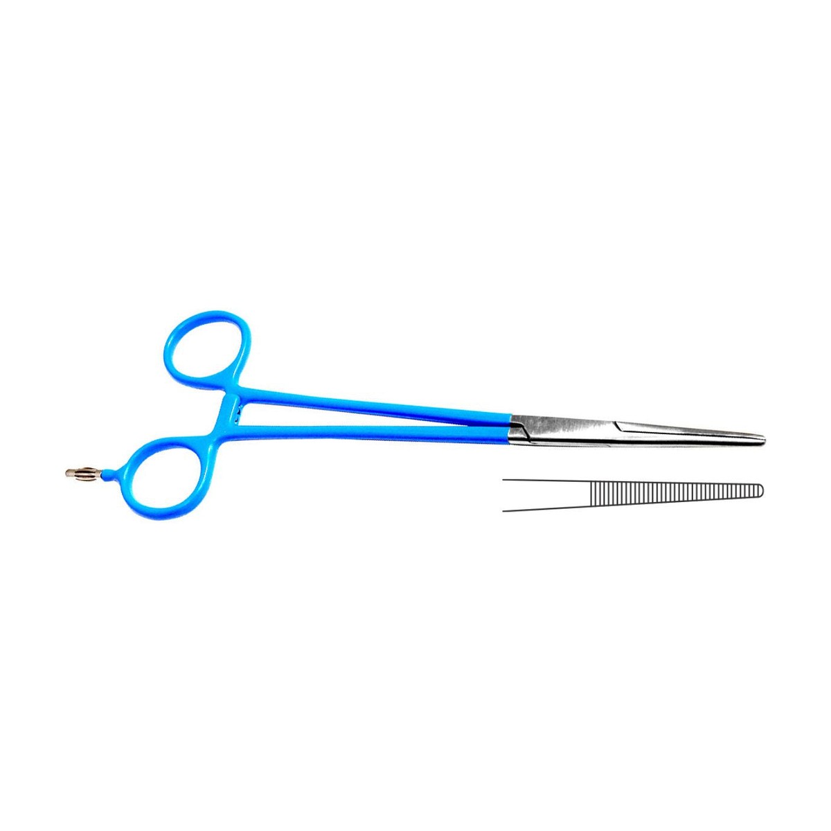 Pinza de diatermia Wilson Hey Hergom 320-240 recta