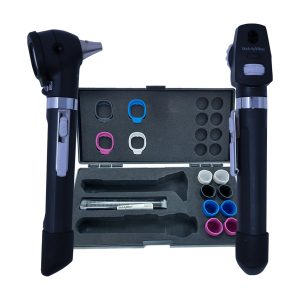 Estuche de diagnóstico Welch Allyn Pocket LED 6 lúmenes negro · 92880BLK