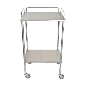 Mesa Pasteur Plus, estructura cromada MSPPC