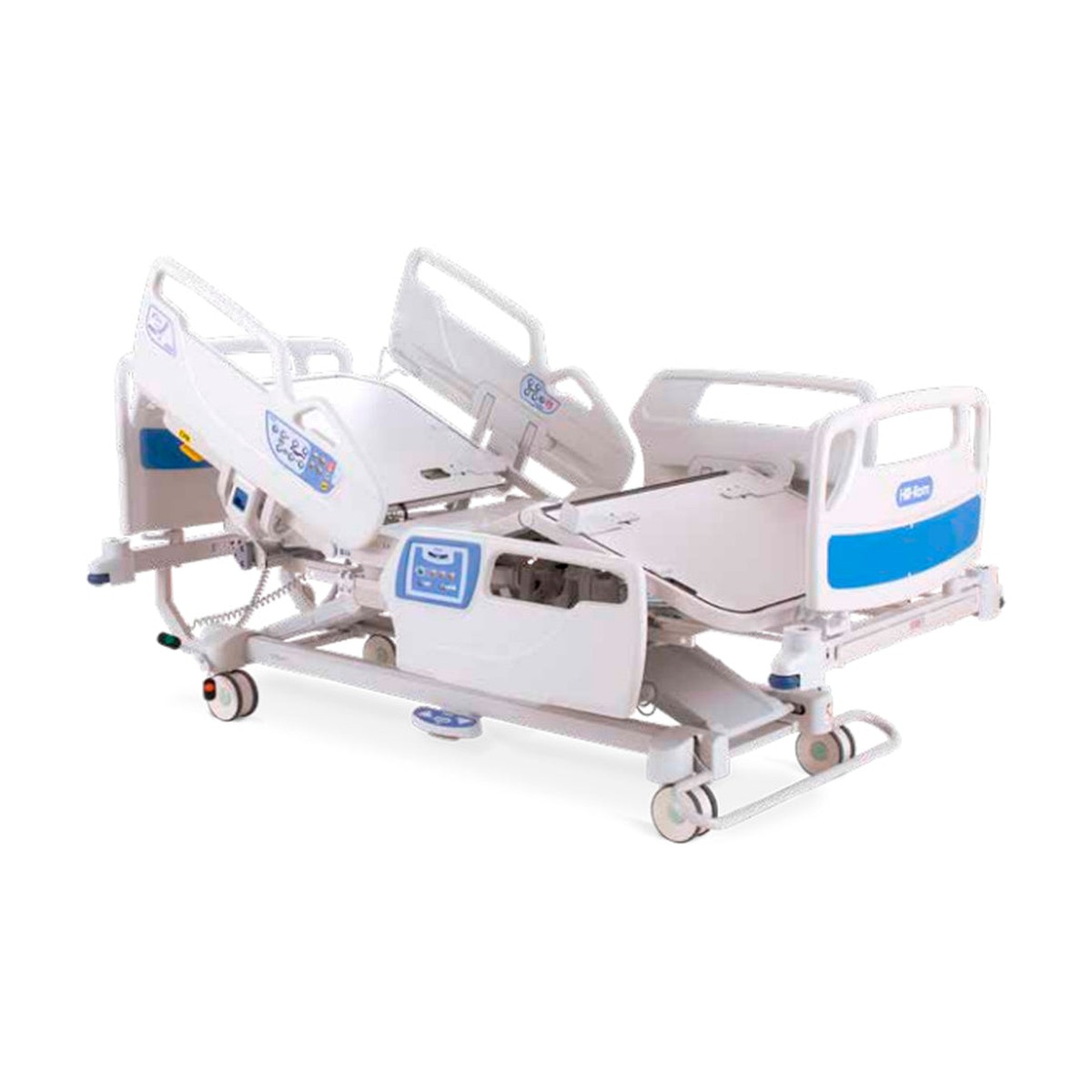 Cama hospitalaria eléctrica Hillrom HR900 con colchón NP100