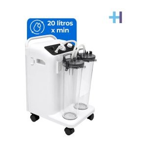 Aspirador eléctrico de secreciones Hergom 7A-23A de 20 L/min