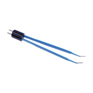 Pinza bipolar Iris Hergom 110-190 curva